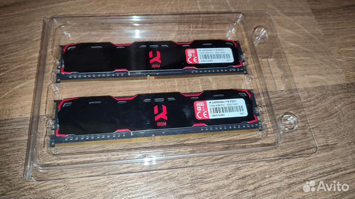Оперативная память ddr4 8gb 2400 goodram iridium