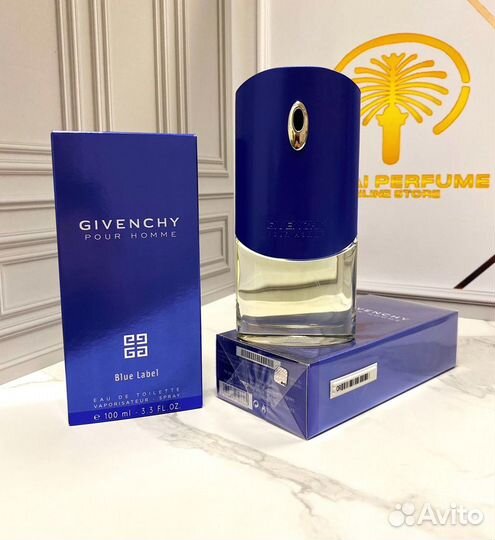 Givenchy pour Homme Blue Label 100 мл парфюм духи