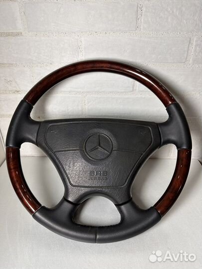 Руль спортлайн с деревом w124 w202 w201