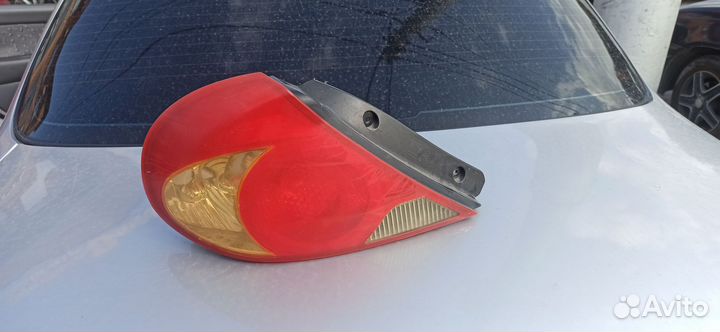 Фонарь задний левый kia spectra