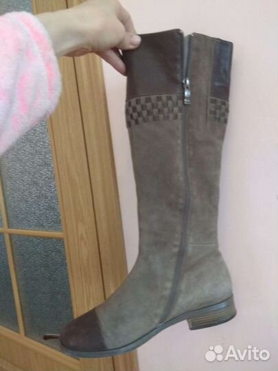 Сапоги Lissette Зима. Замша натуральная