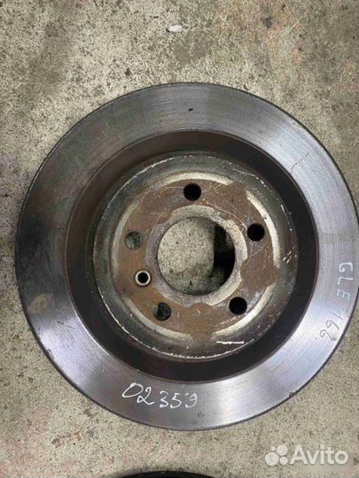 Диск тормозной задний Mercedes-Benz Gle W166