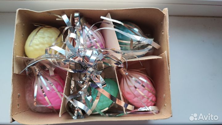 Елочные игрушки Воронежская фабрика умп