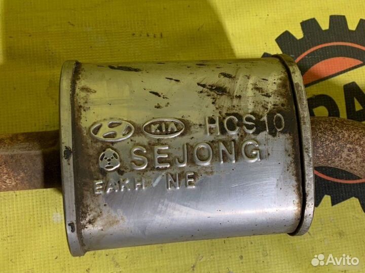 Средняя часть глушителя Hyundai Solaris HCR G4LC