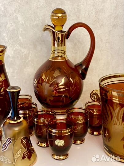 Богемия. Посуда Egermann Чехословакия Винтаж