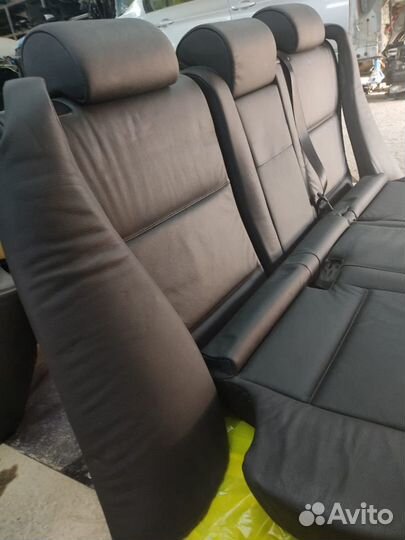 Задний диван чёрный BMW X5 E53