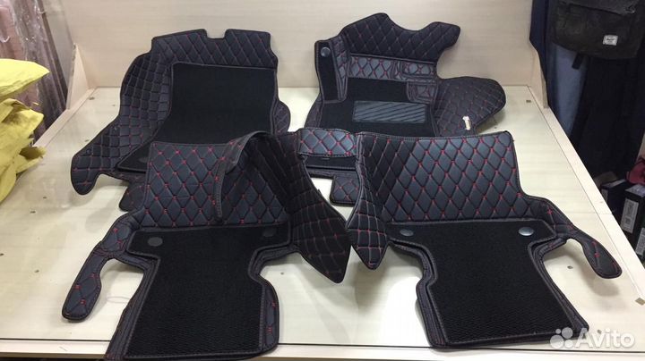 3D Коврики Exeed Салон Багажник из Экокожи