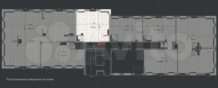 Продам торговое помещение, 72 м²