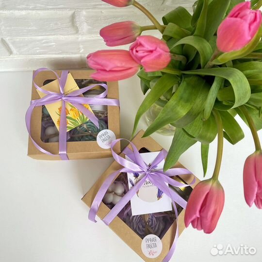 Подарочный набор из свечей