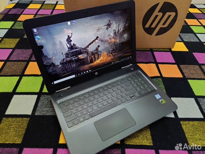 Игровой ноутбук HP pavilion 15-BC404UR (Полный ком