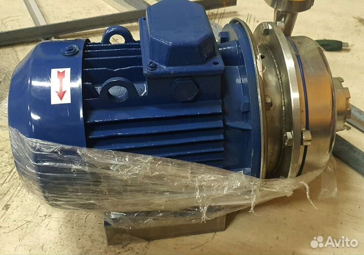 Пищевой насосный агрегат из нержавейки