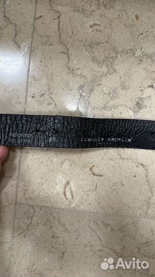 Ремень frankie morello кожа оригинал Италия