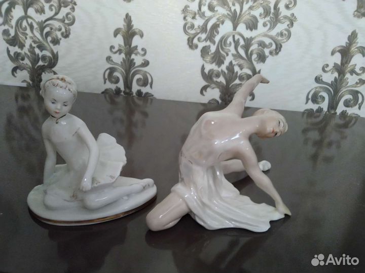 Фигурки старинные статуэтки фарфор СССР