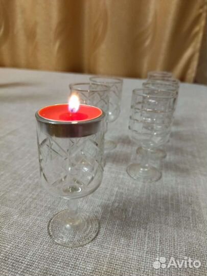 Рюмка на ножке хрусталь СССР