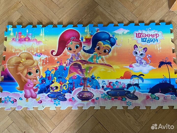 Детский напольный пазл