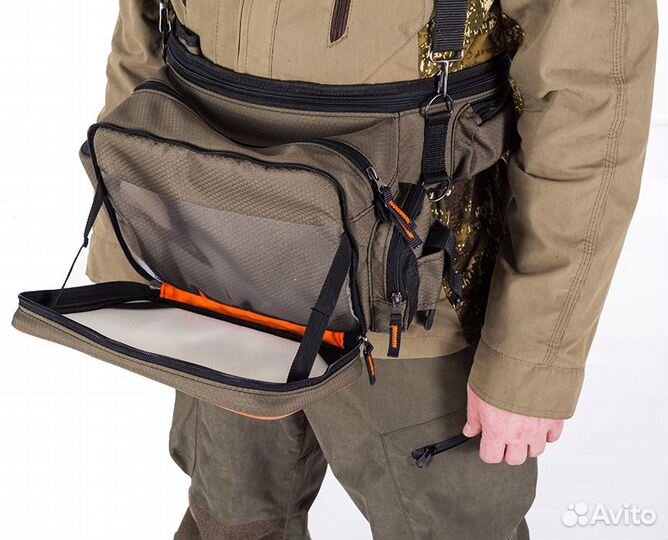Поясная сумка + чехол для спиннинга и удочек