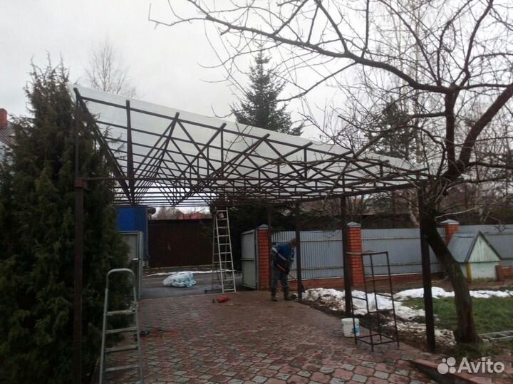 Навесы из поликарбоната