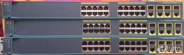 Сетевой коммутатор Cisco WS-C2960G-24TC-L