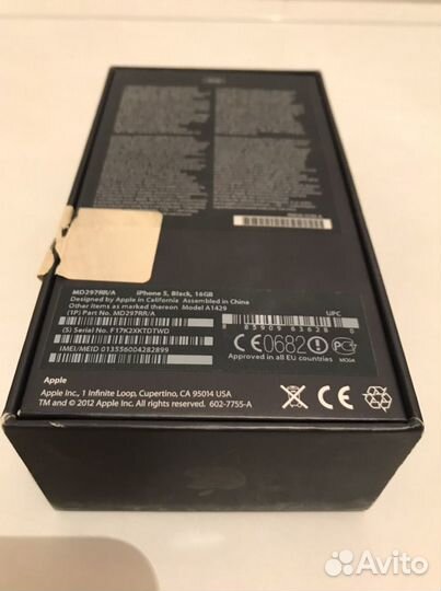 Коробка от iPhone 5