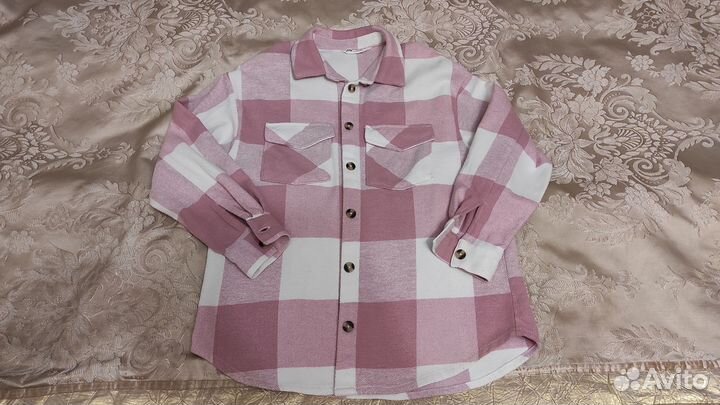 Рубашка флис 152 H&M