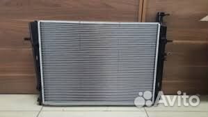 Радиатор охлаждения на модели Toyota