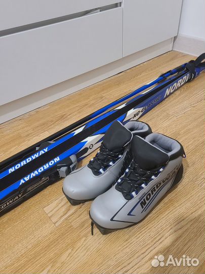 Лыжи беговые Nordway (+палки и ботинки)