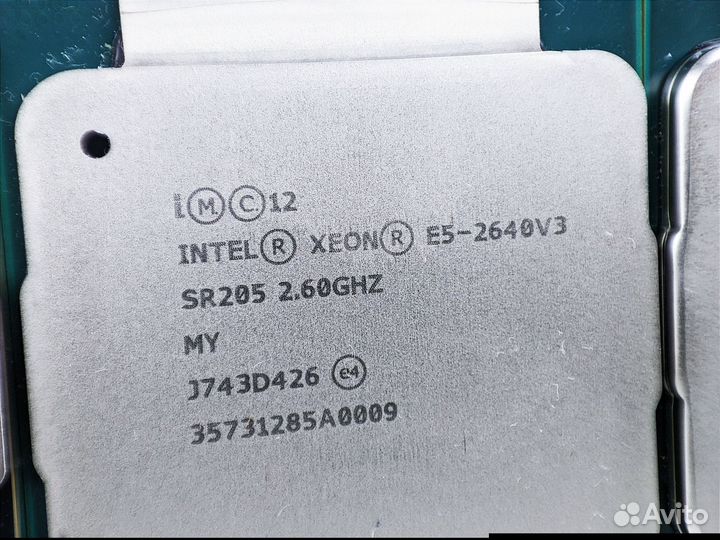 Процессоры Intel Xeon E5 2620-60 v3v4 X99