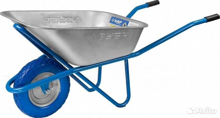 Тачка строительная зубр пт-200 профессионал однок