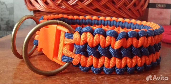 Ошейник для собак из паракорда