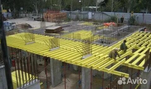 Опалубка перекрытий,Аренда
