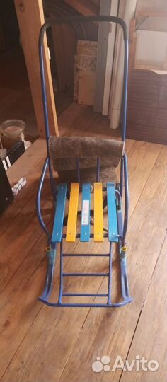 Детские зимние санки