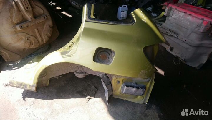 Крыло заднее левое kia rio 1 универсал