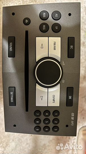 Штатное головное устройство opel astra h