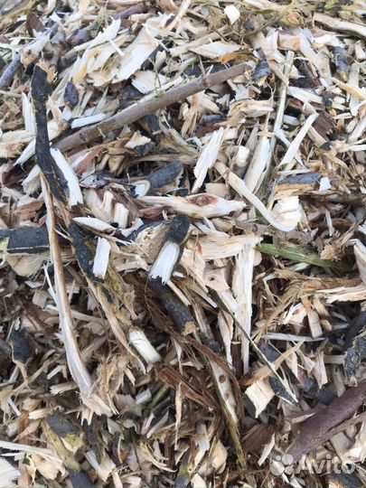 Щепа, мульча, опилки, стружка