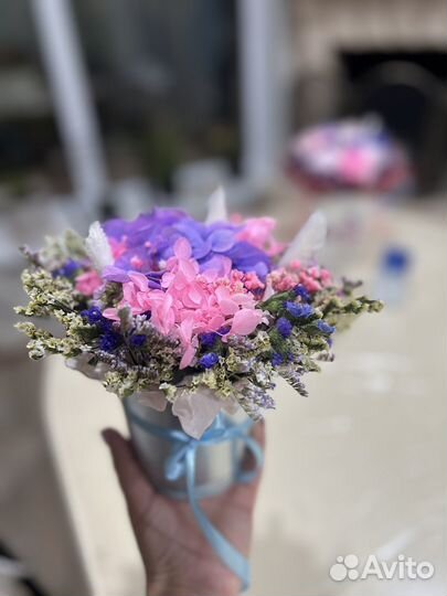 Цветы (букеты из сухоцветов)