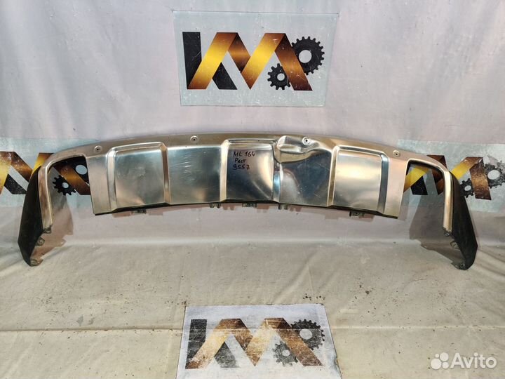 Мерседес ML W164 2007- Спойлер задний 9557