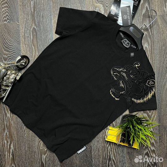 Футболка Philipp Plein Tiger model 2 цвета premium Trend 2024