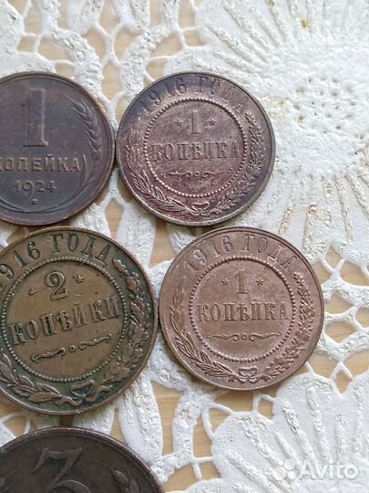 Лот медных монет