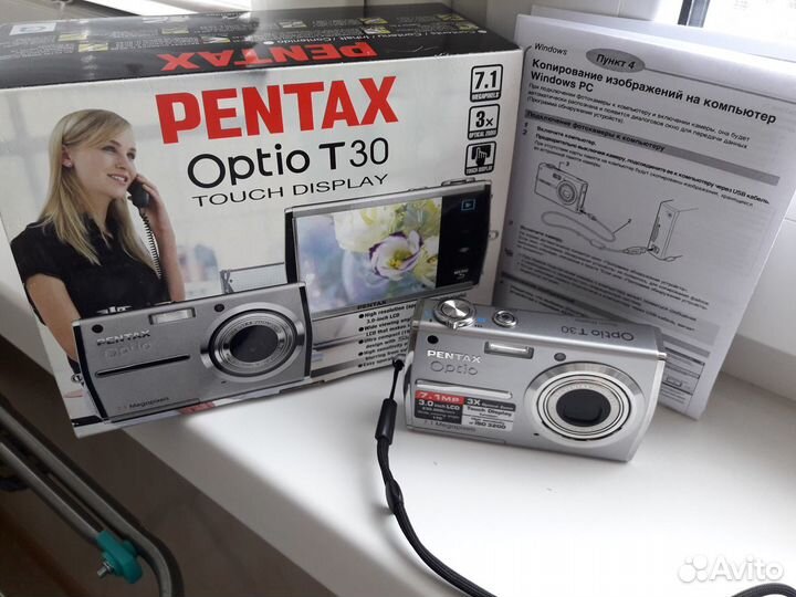 Цифровой фотоаппарат Pentax Optio T30