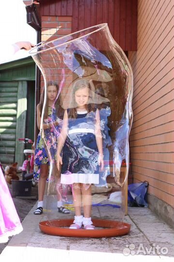 Шоу мыльных пузырей