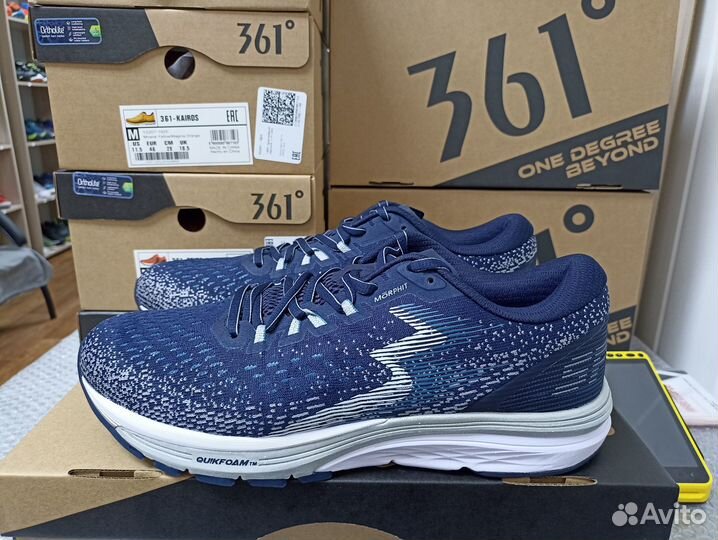 Кроссовки 361 spire 4 Black Iris Sleet