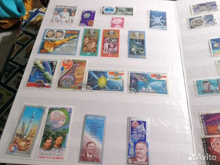 Марки космос