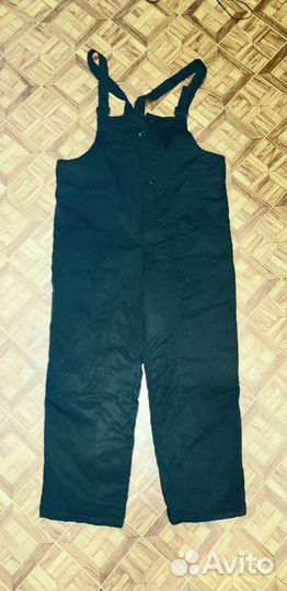 Штаны зимние (полукомбинезон) р.58-60, рост.176