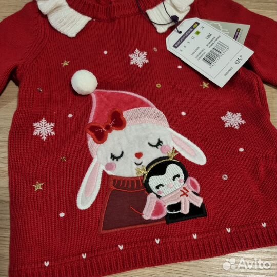 Вещи для девочки 80-86 новые Франция