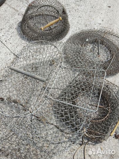 Садок рыболовный металлический