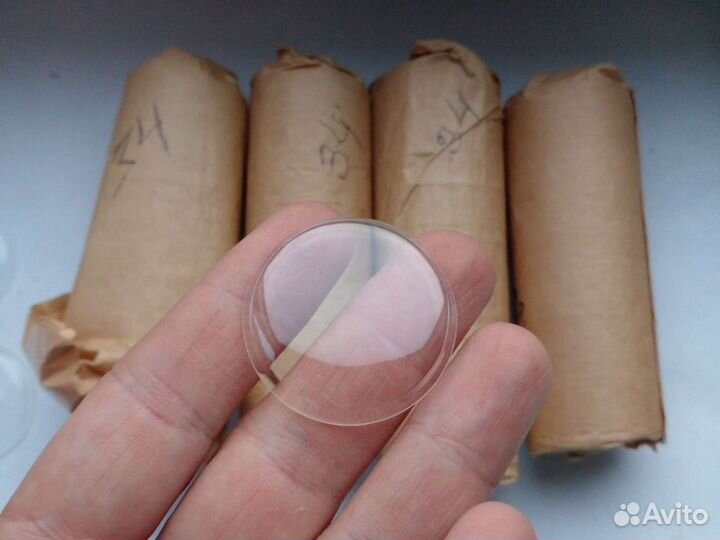 Часы СССР. Стекла СССР для часов новые 34мм