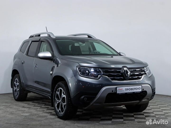 Renault Duster 1.3 CVT, 2021, 24 000 км
