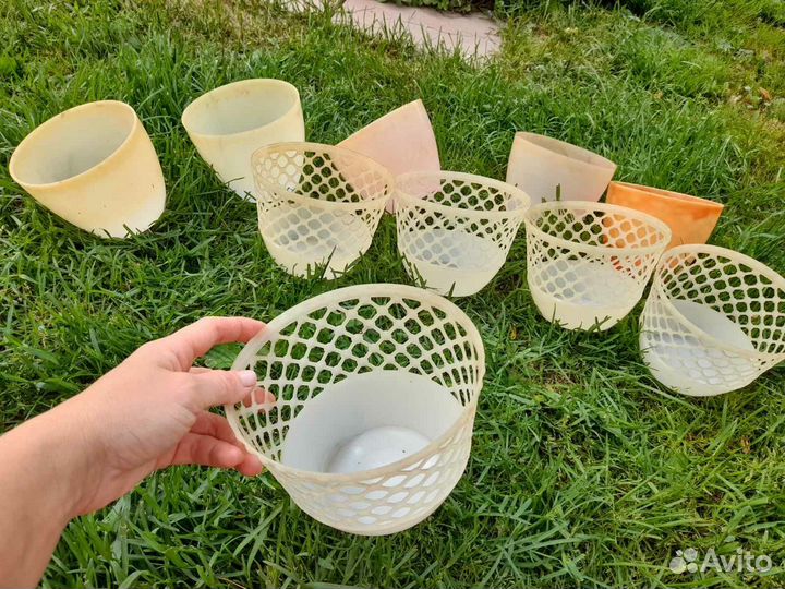 Цветочные горшки