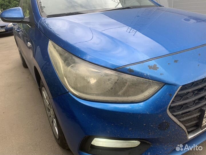 Фары на хундай солярис 2017 (рейстайлинг)