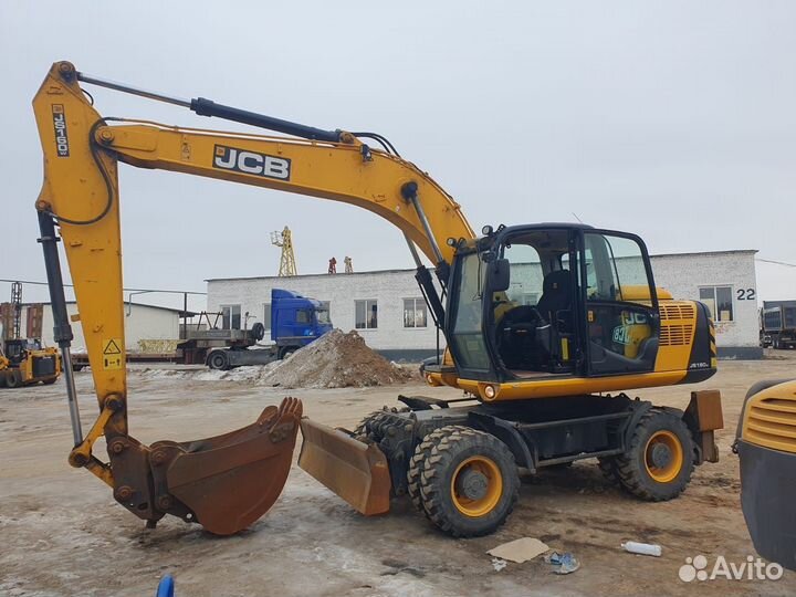 Колёсный экскаватор JCB JS 160W, 2021